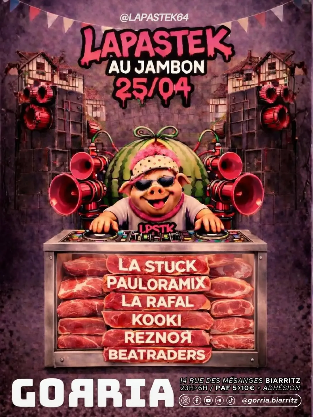 PASTEK AU JAMBON 🐖 🔈